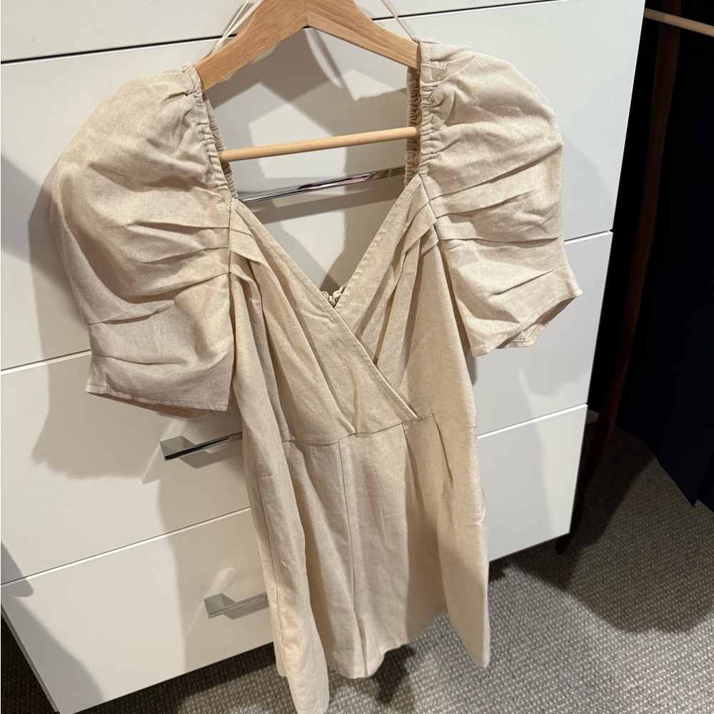 Elegant Puff Sleeve Dress